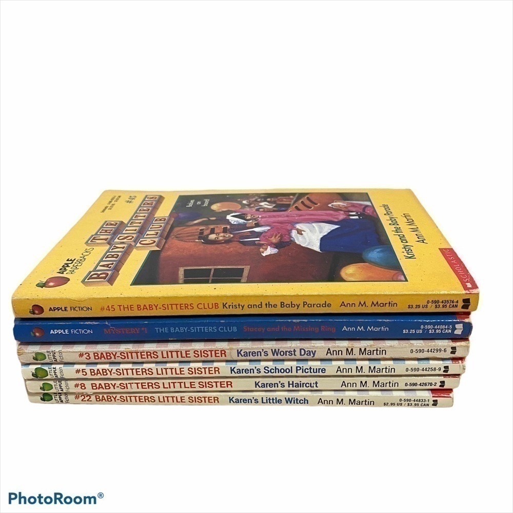 Baby Sitters Club Book Bundle Vintage 90s Mystery